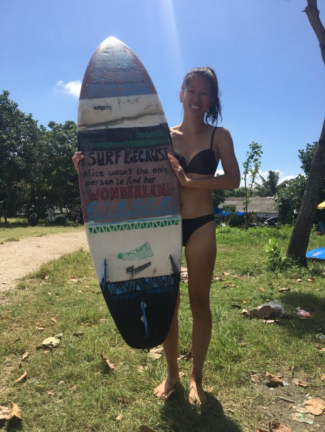 canggu surfing